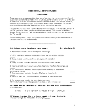 Genetic Testing and Gene Regulation: Techniques and Overview (MGT 101 ...