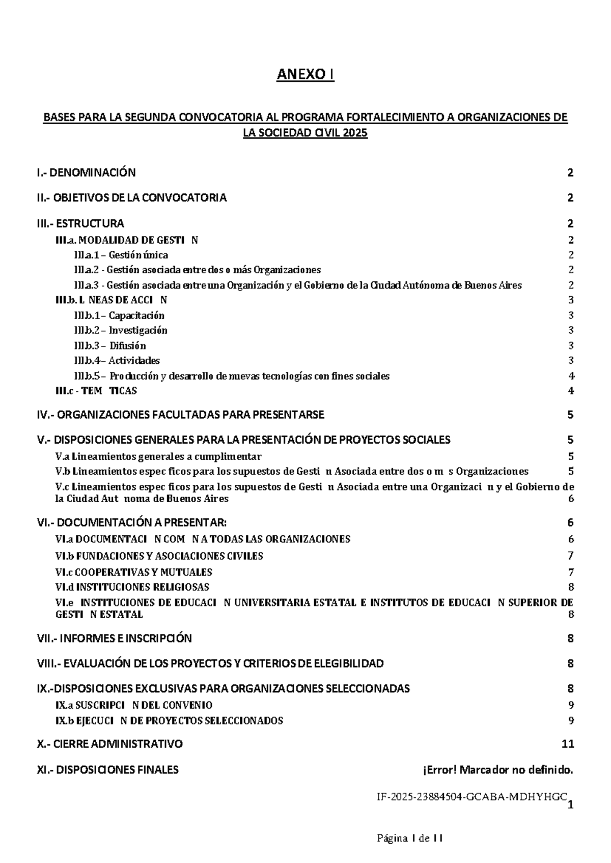 Convocatoria de Proyectos Sociales 2025: Bases y Lineamientos - Studocu
