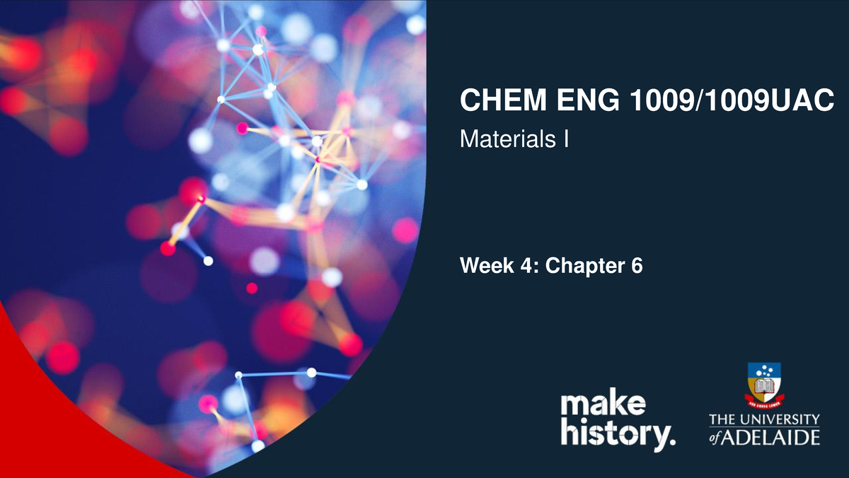 CE1009 Week 4: Chapter 6 - Mechanical Properties of Metals - Studocu