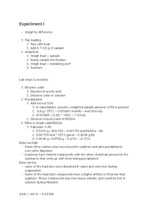 EDF11 - This is the EDF for experiment 11 updated after the lab as well ...