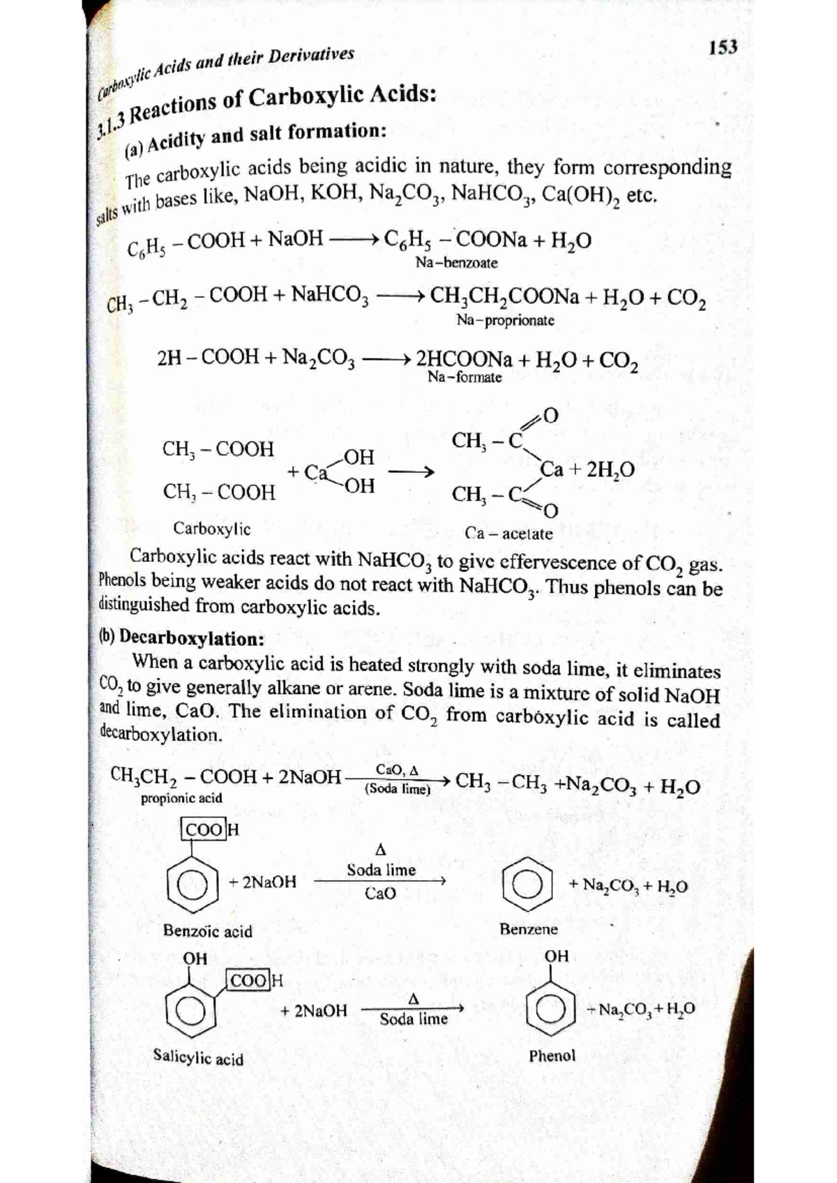 Reactions of Carboxylic Acids and Their Derivatives - Organic Chemistry ...