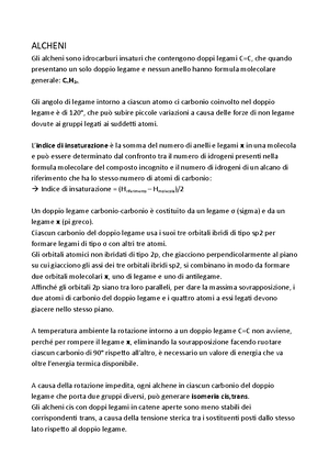 9. Tioli - Appunti lezioni di Chimica Organica 1, del corso di Chimica ...