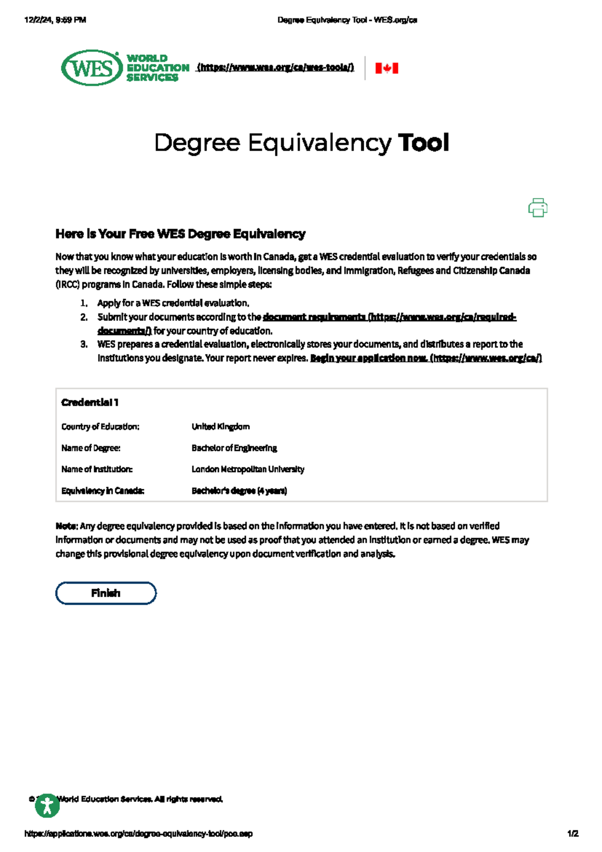 WES Degree Equivalency Guide: Steps for Credential Evaluation - Studocu
