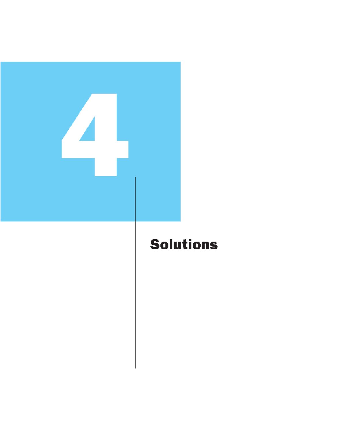 CH04 Solution - 11231315 - Solutions 4 Chapter 4 Solutions S- 4. 4.1 !e ...