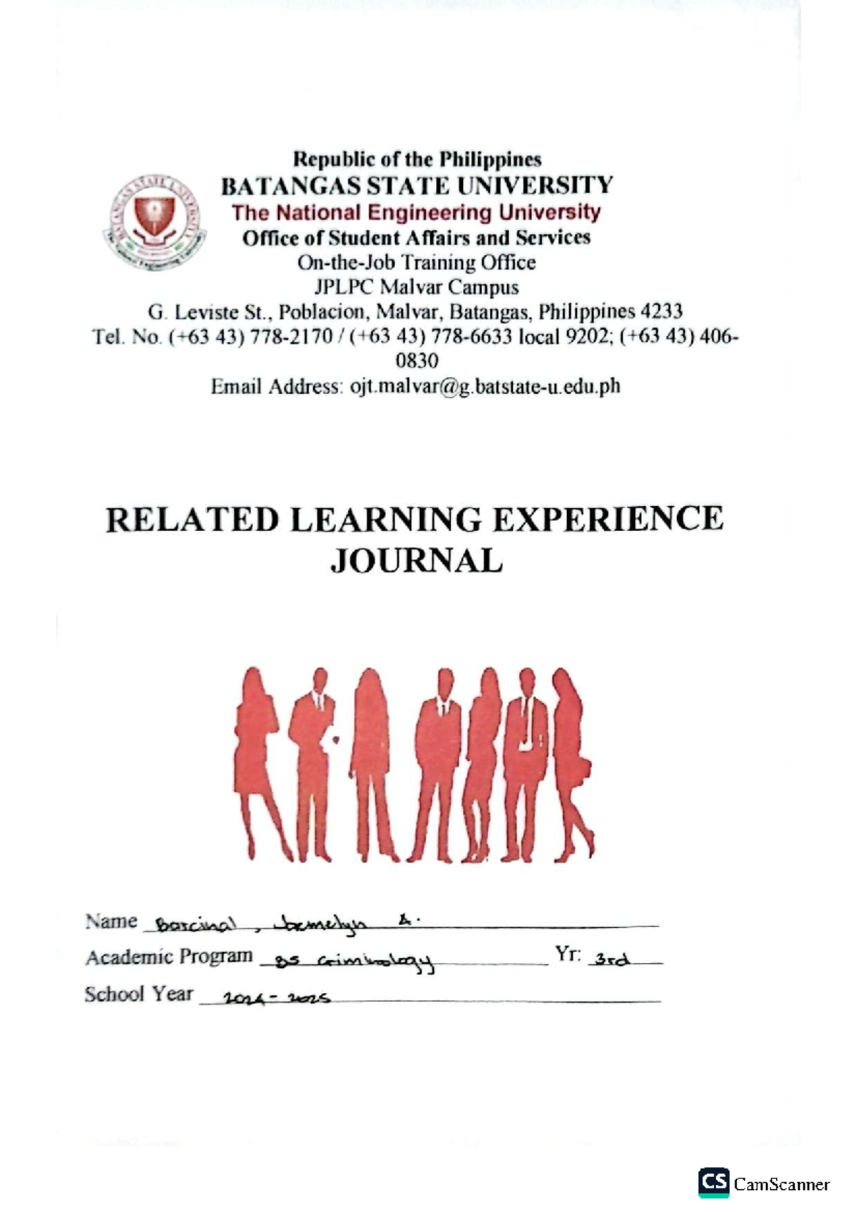 CS Weekly Report on Related Learning Experience (RLE) - Studocu