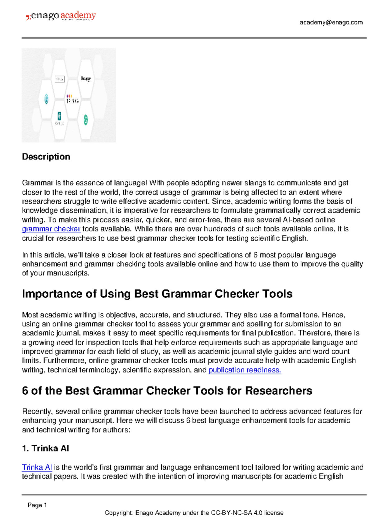 6 Best Grammar Checker Tools for Researchers: Enhancing Academic ...