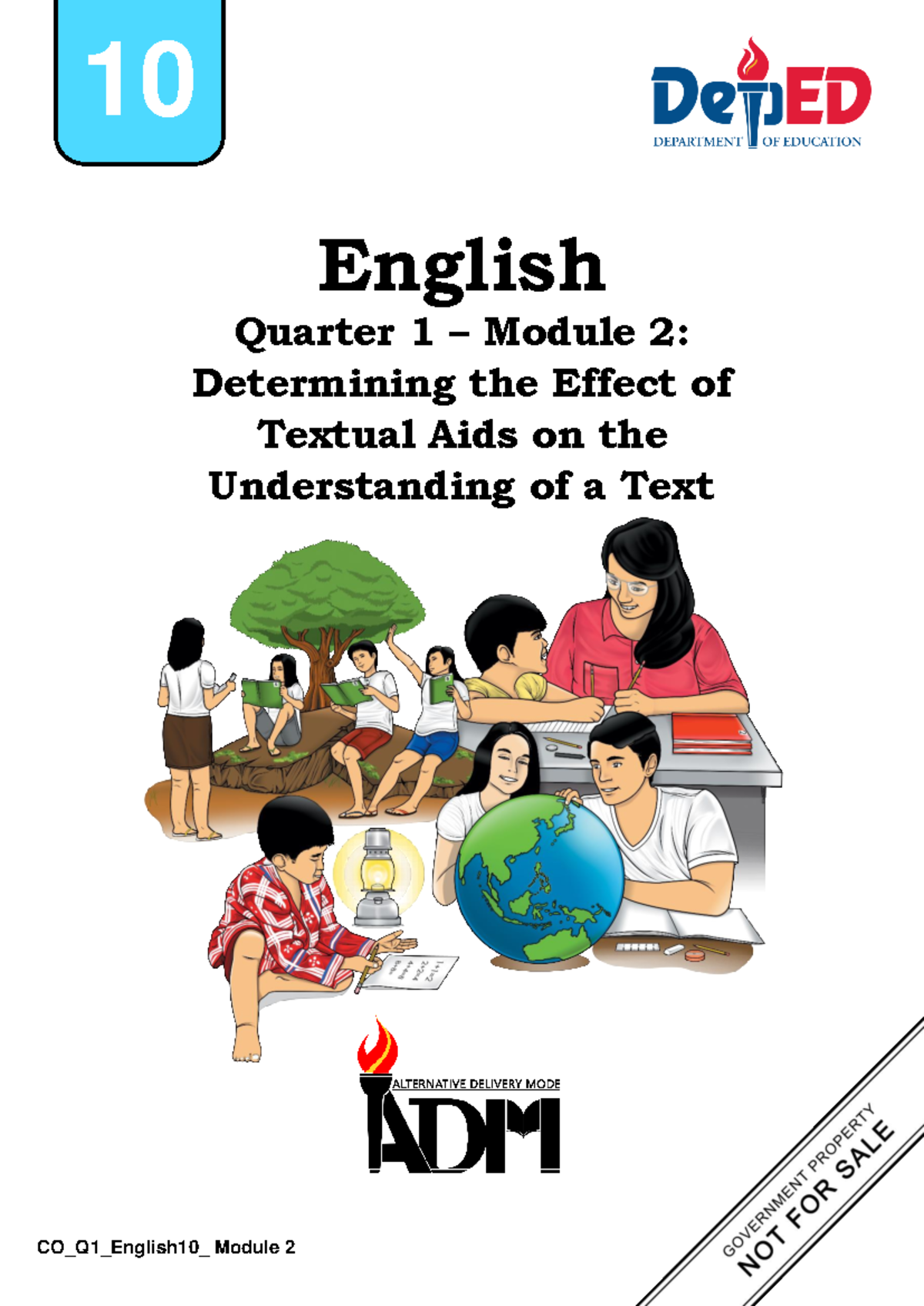 ADM Eng10 Q1 M2 Understanding Textual Aids' Impact on Comprehension ...