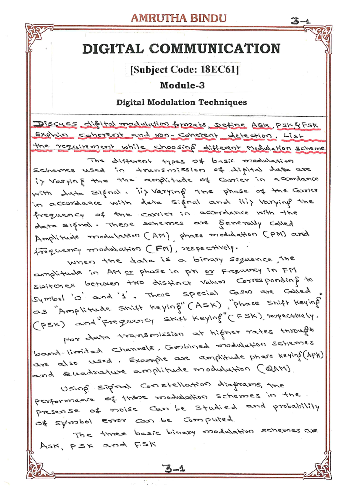 DC 18EC61 Module 3 Notes ABG - Microwave and antenna - Studocu