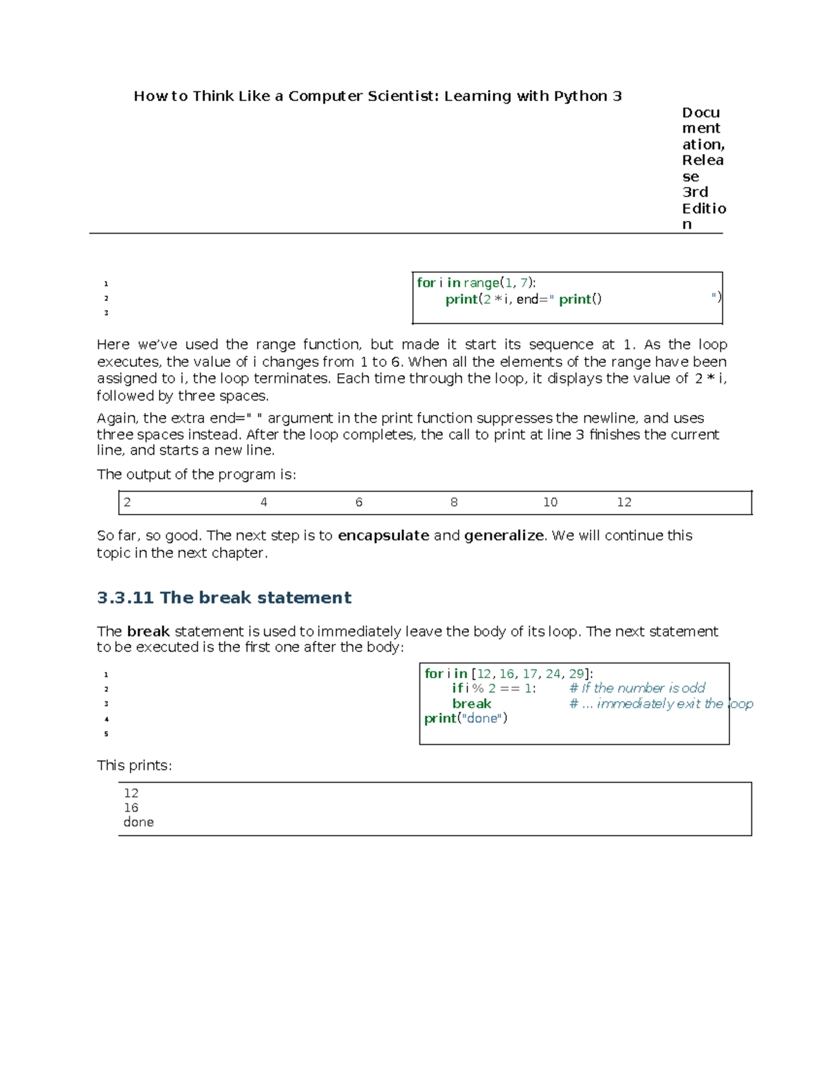 How to Think Like a Computer Scientist version 3 50 - How to Think Like ...