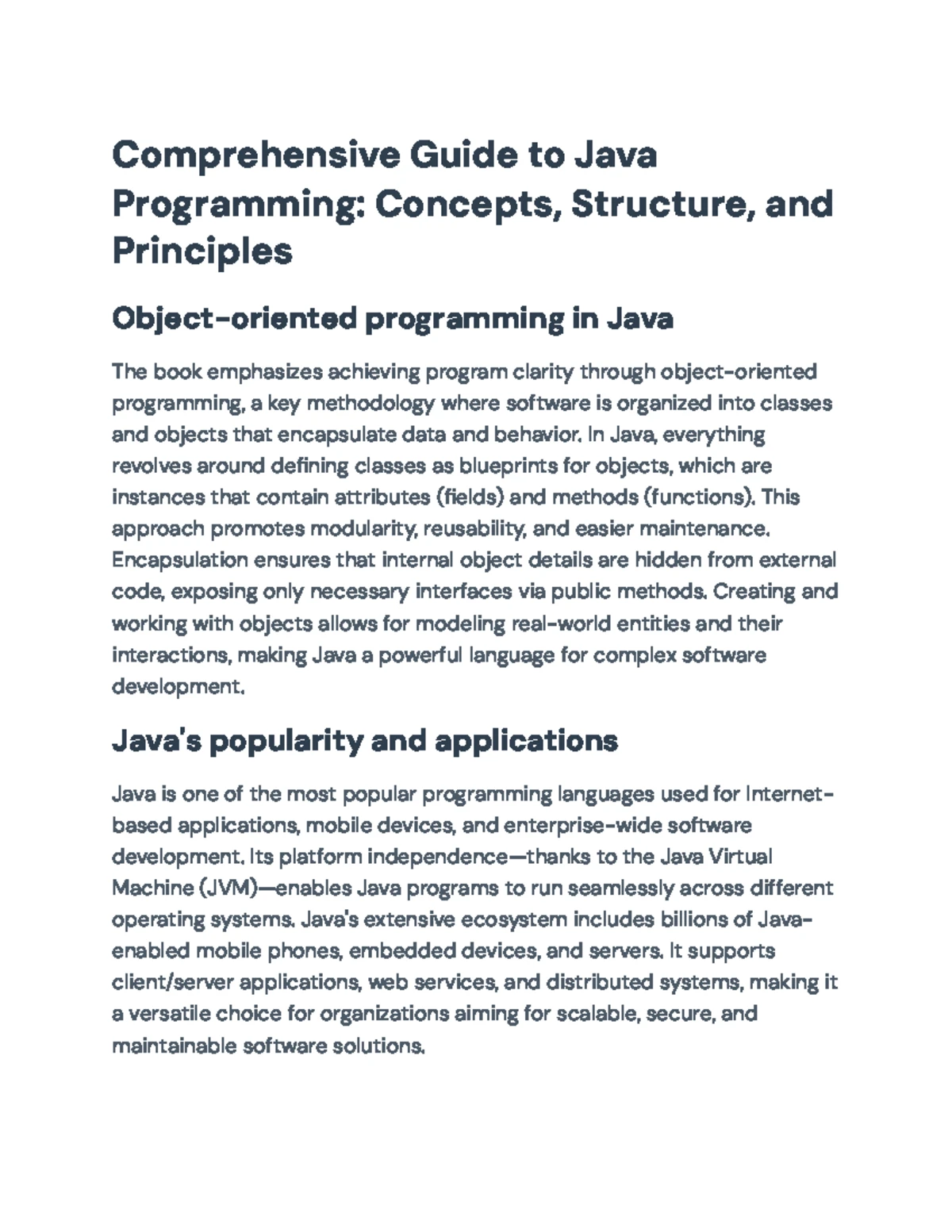 Java Programming: Methods & Overloading (C) 2010 - Studocu