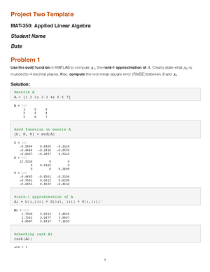[Solved] Write MATLAB code to solve this In this activity you will ...