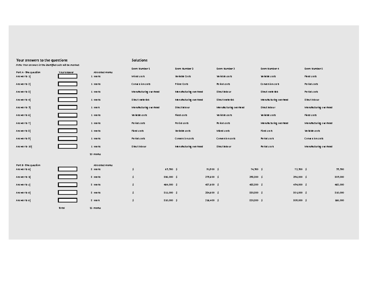 COMM305 Midterm Exam Practice Solutions and Answers - Studocu