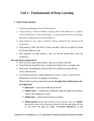 DEEP Learning unit(3-6) - Deep Learning Recurrent Neural Networks 3 ...
