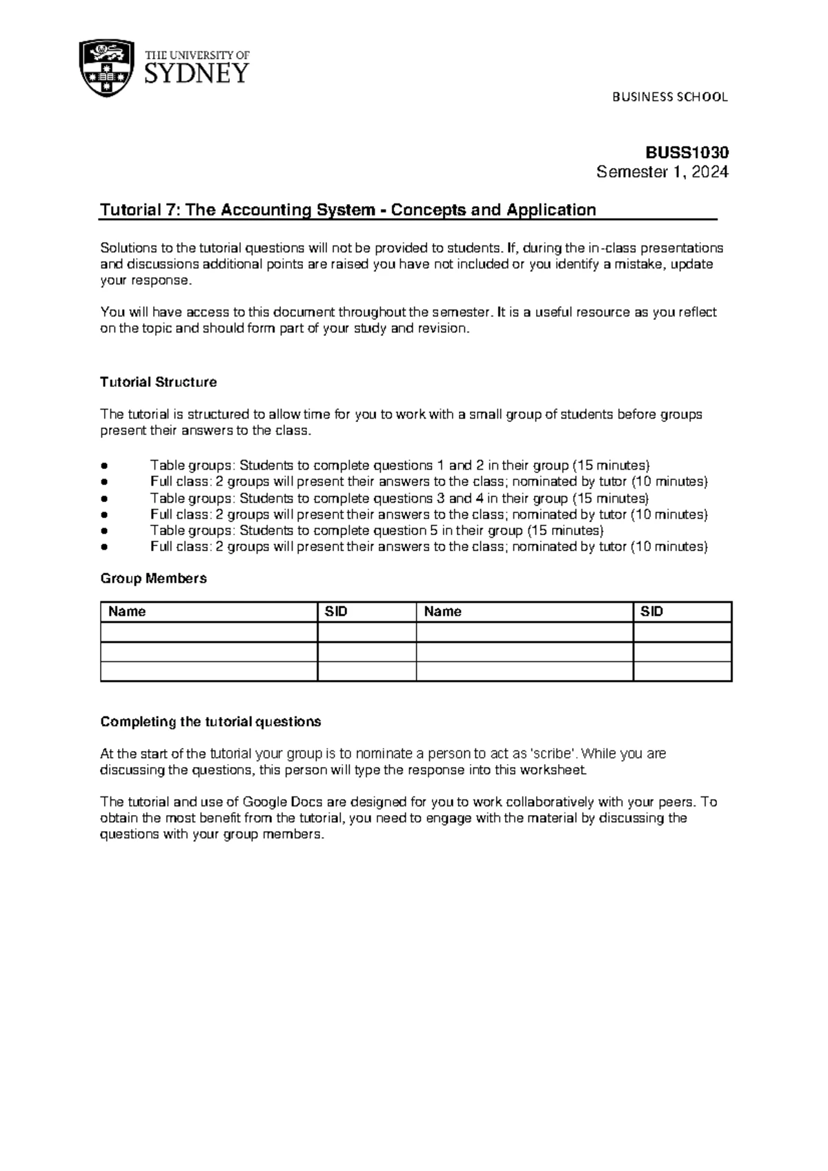 ECOS2001 - Tutorial 4: Analyzing Utility Functions and Demand ...