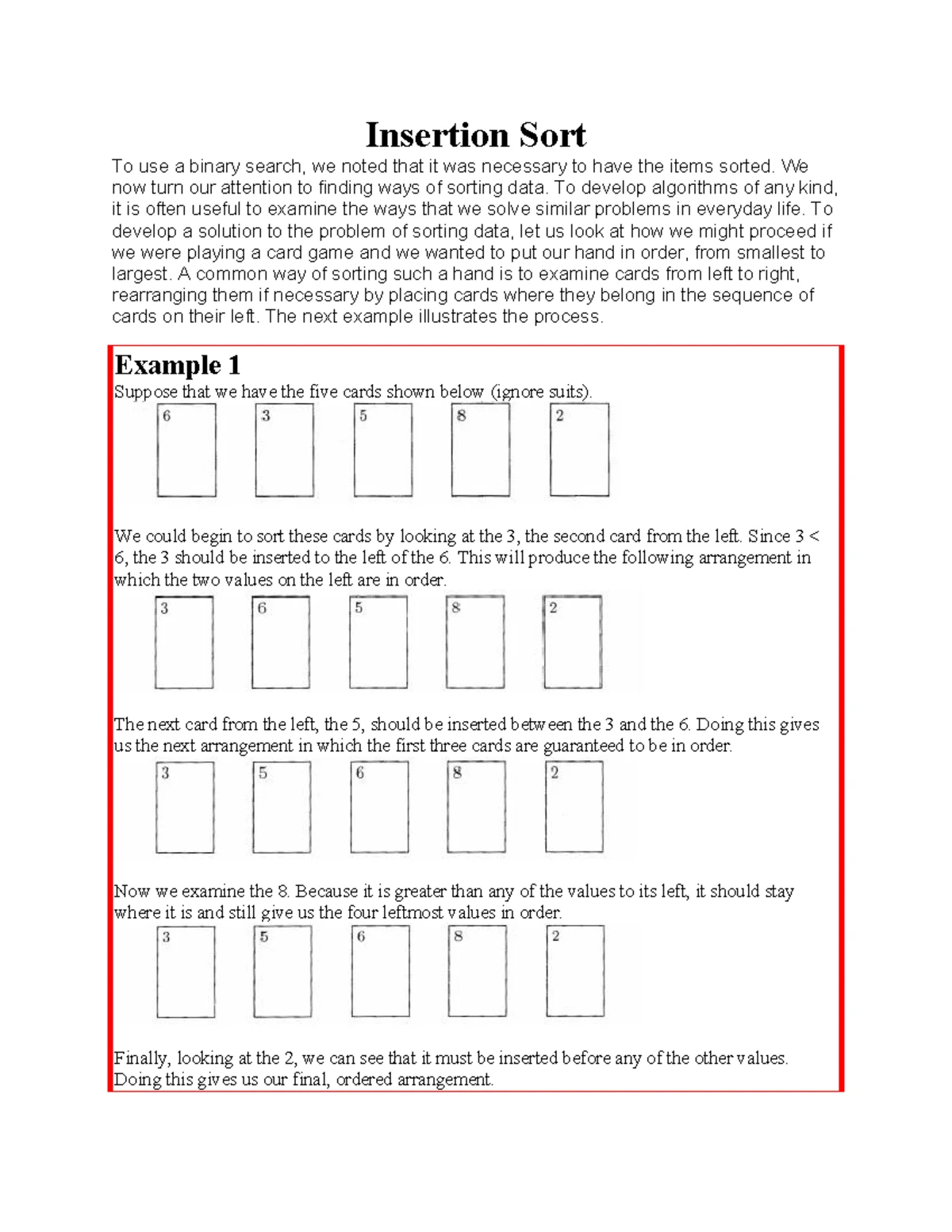 Exercise 2 - Binary Search Algorithm Overview and Implementation - Studocu