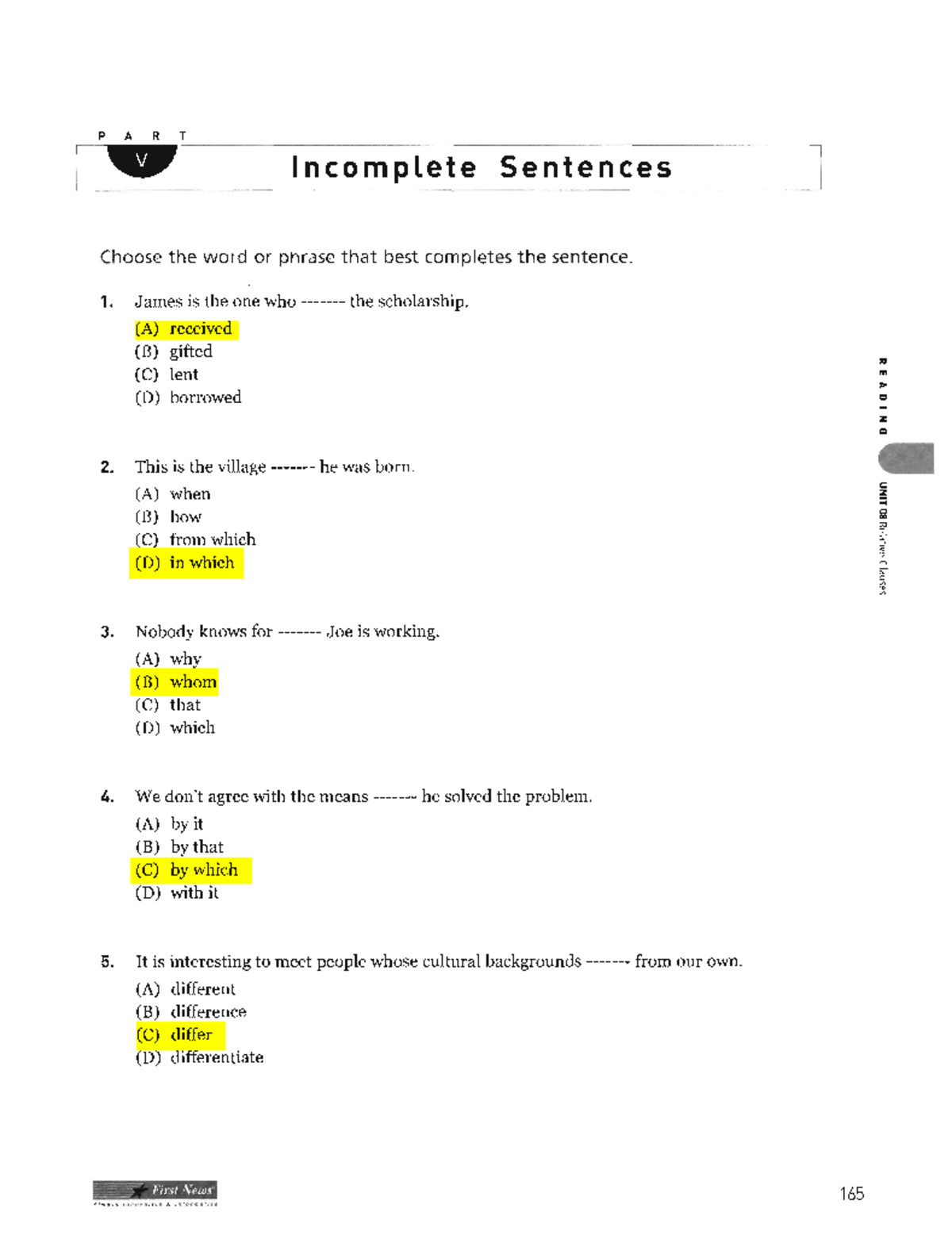 Review of Incomplete Sentences and Texts - ENG101 Practice Questions ...