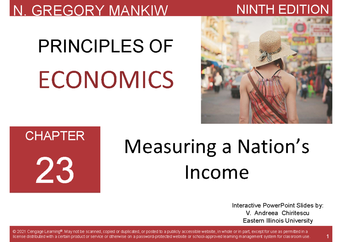 Ch23 Measuring a Nation's Income: GDP Insights and Components - Studocu