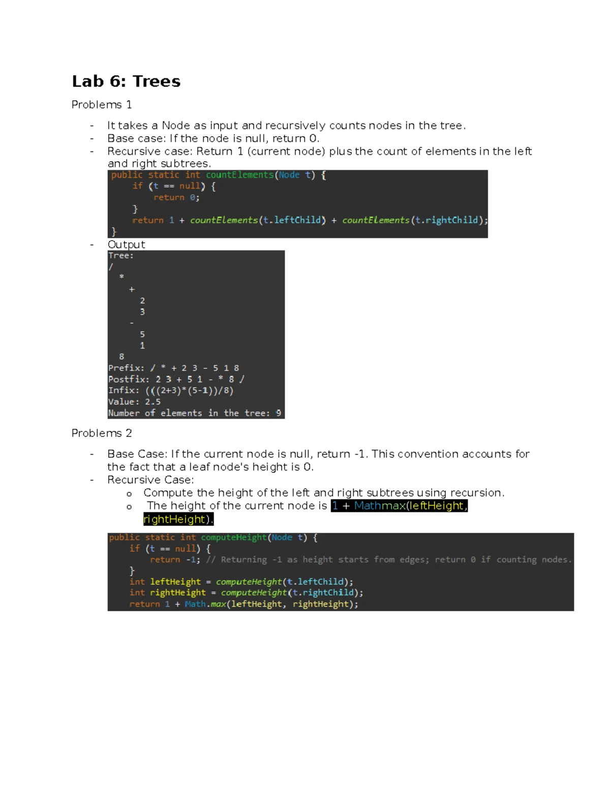 Algorithms & Data Structures Lab05: Recursive Function Challenges - Studocu