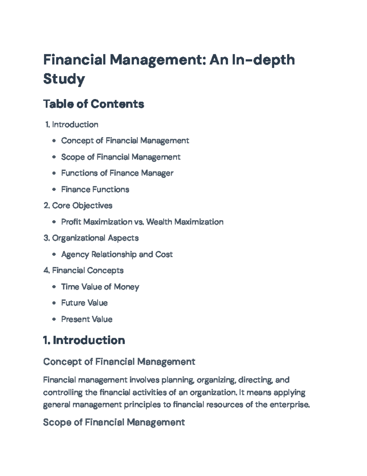 Financial Management: Concepts, Functions & Objectives Explained ...