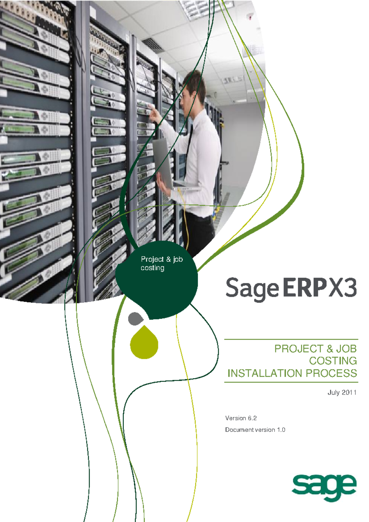 Project Job Costing Installation Process - Sage X3 Version 6.2 Guide ...
