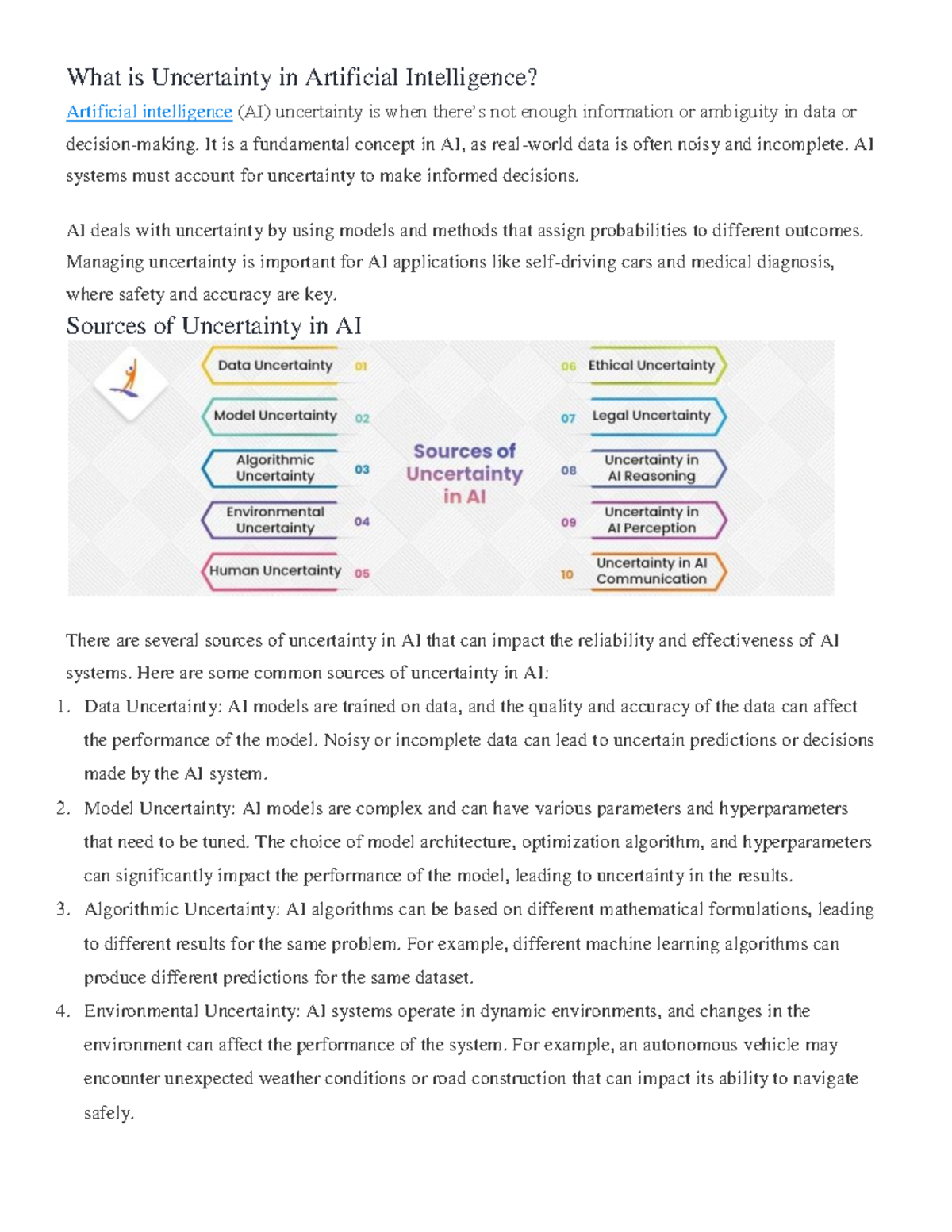 COMP-424 - Lecture Notes on Uncertainty in Artificial Intelligence ...