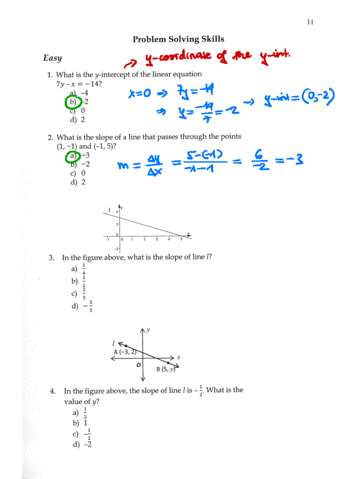 HW Feb 8 - Problem Solving Skills in Linear Equations - Studocu