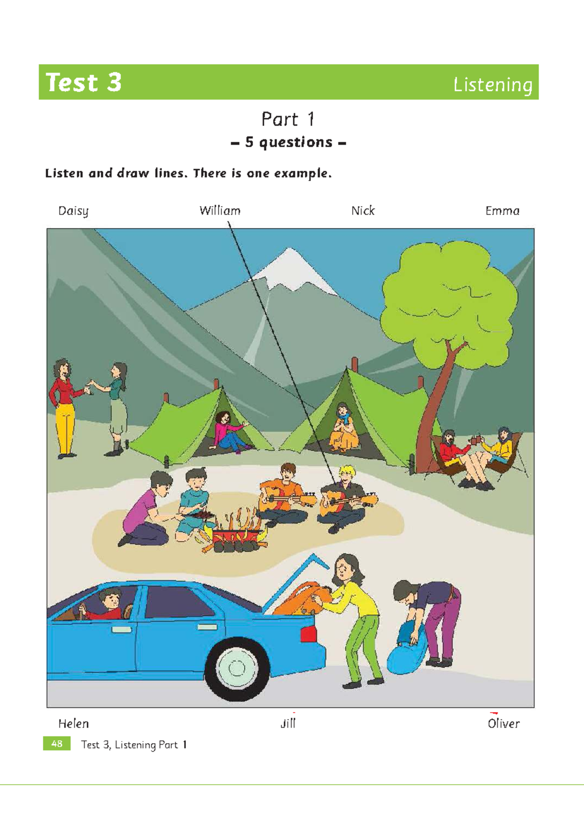 Flyers Practice Test 3: Listening & Reading Activities - Studocu