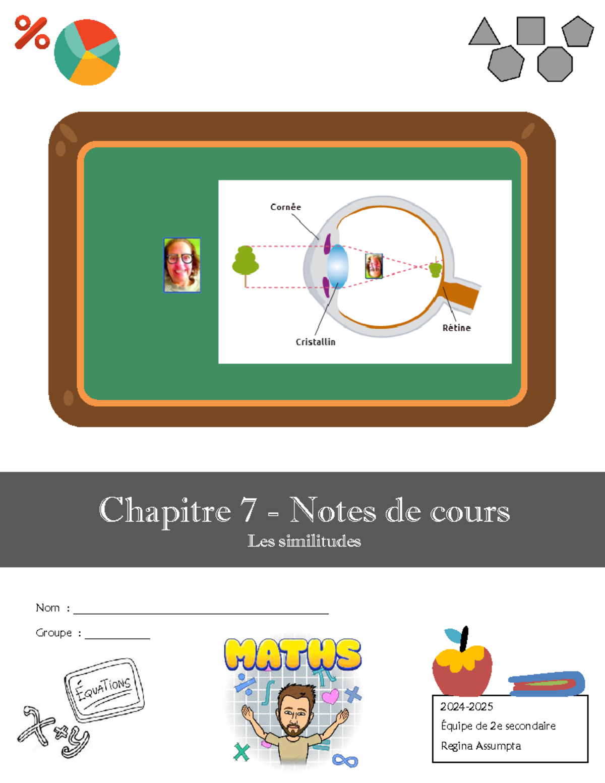 Chapitre 7 : Notes de Cours sur les Figures Similaires - 2e Secondaire ...