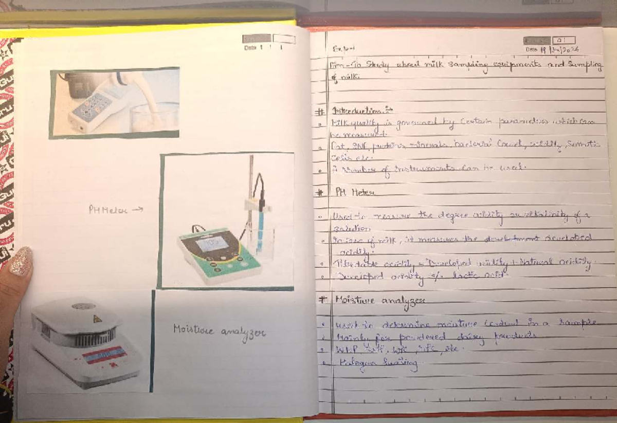 Dairy Science Practical Notes: Milk Sampling Equipment & Techniques ...