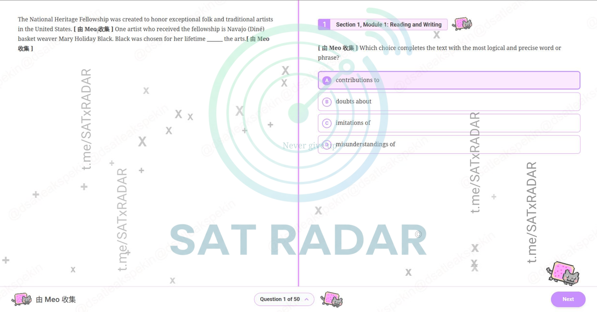 SAT Radar: Module 1 Reading and Writing Study Notes - Studocu