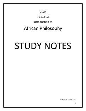 LLB 98680 - Unisa - Bachelors of Law - Studocu