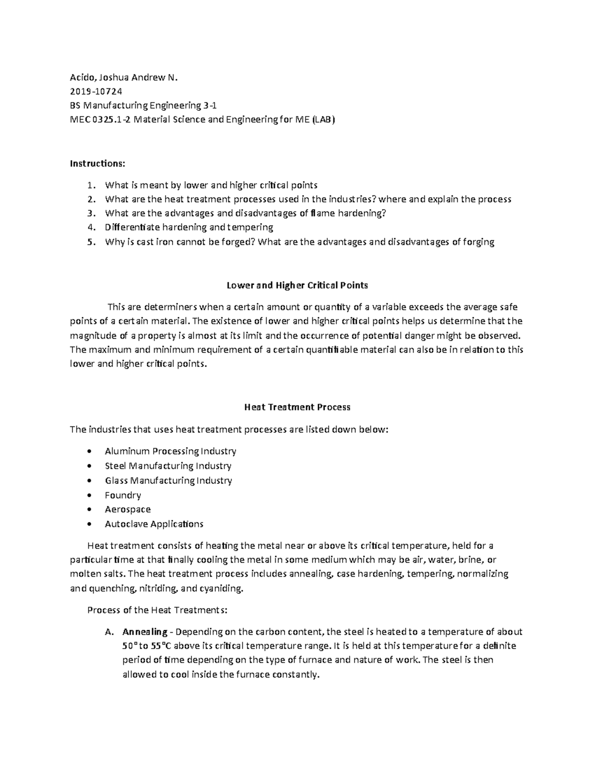 Acido LAB Activity 5 Materials Engineering - Acido, Joshua Andrew N ...