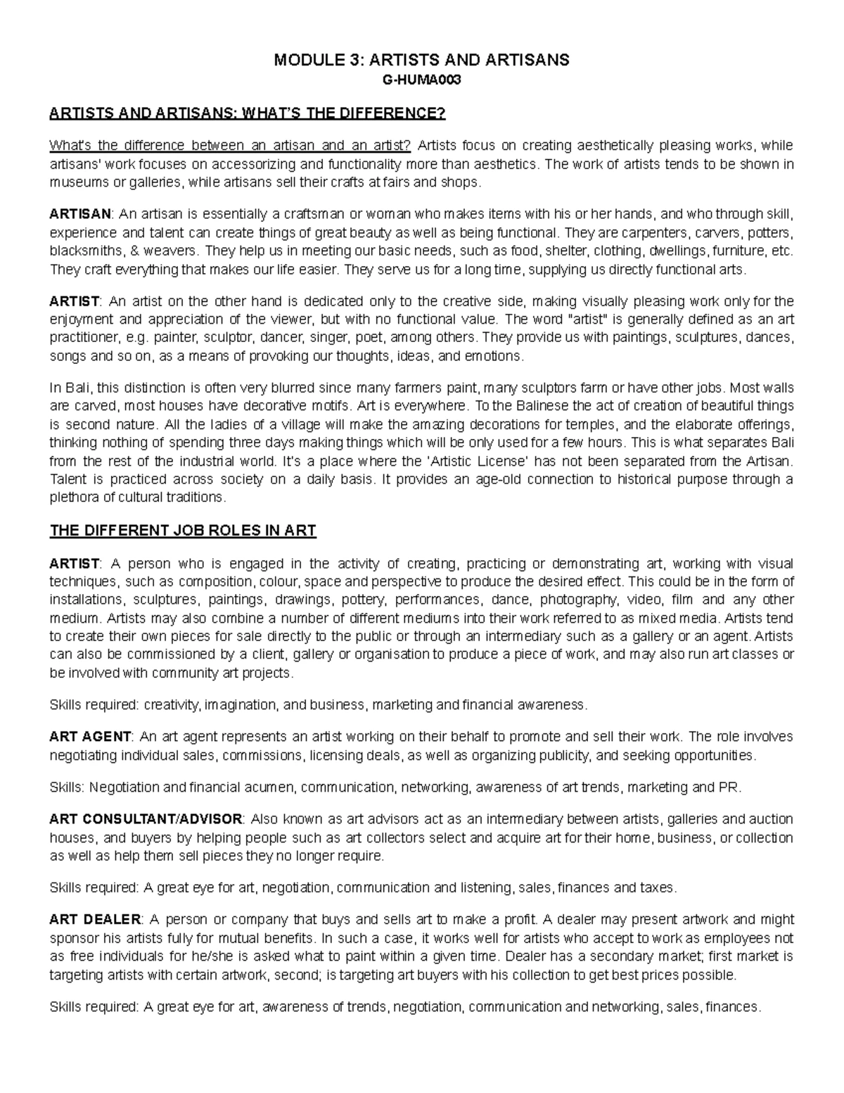 ART 195 Worksheet on Gamehendge Analysis and Themes - Studocu
