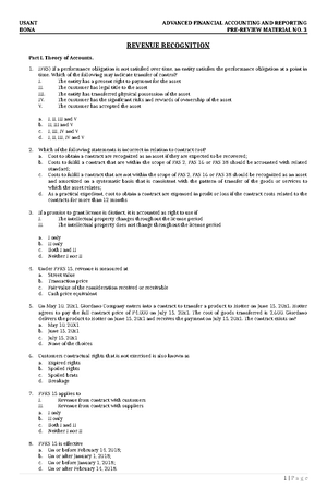 USANT BONA ADVANCED FINANCIAL ACCOUNTING MATERIAL NO. 1: Partnership ...