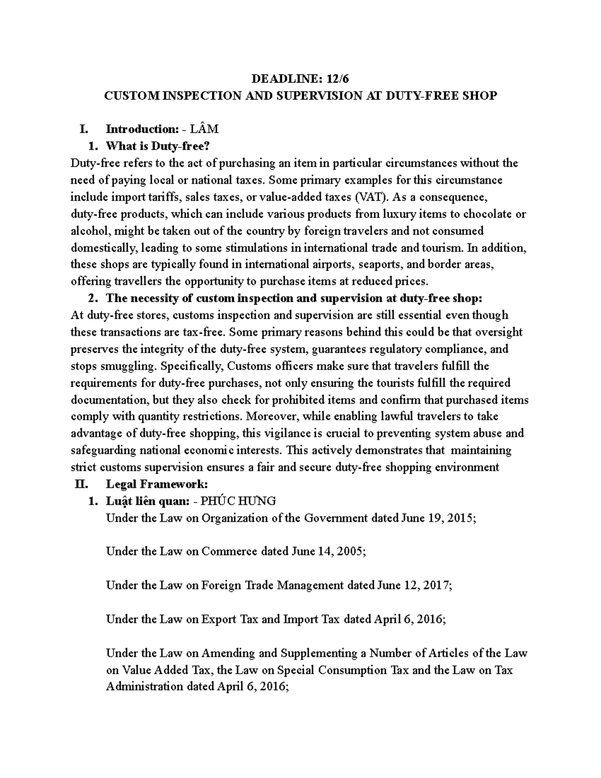 Customs Inspection & Supervision at Shops: A Comprehensive Overview ...
