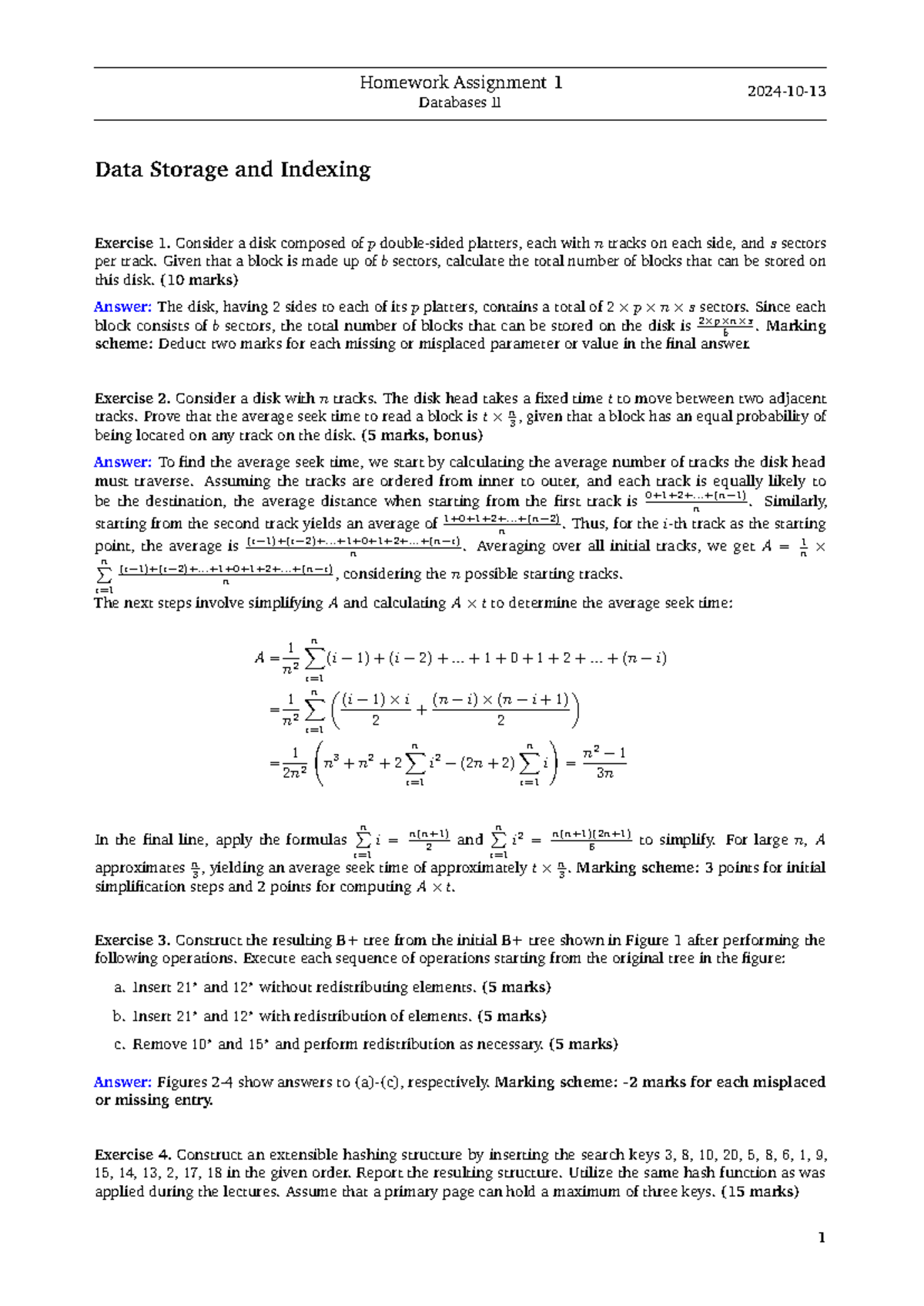 CS 4411 9538 Assignment 1 model answer - Homework Assignment 1 ...