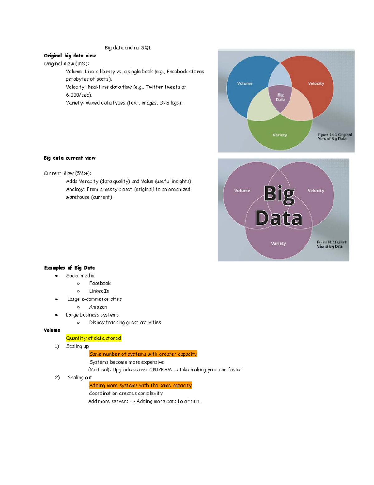 MIS3500 - Big Data Insights: Understanding NoSQL and Its Applications ...