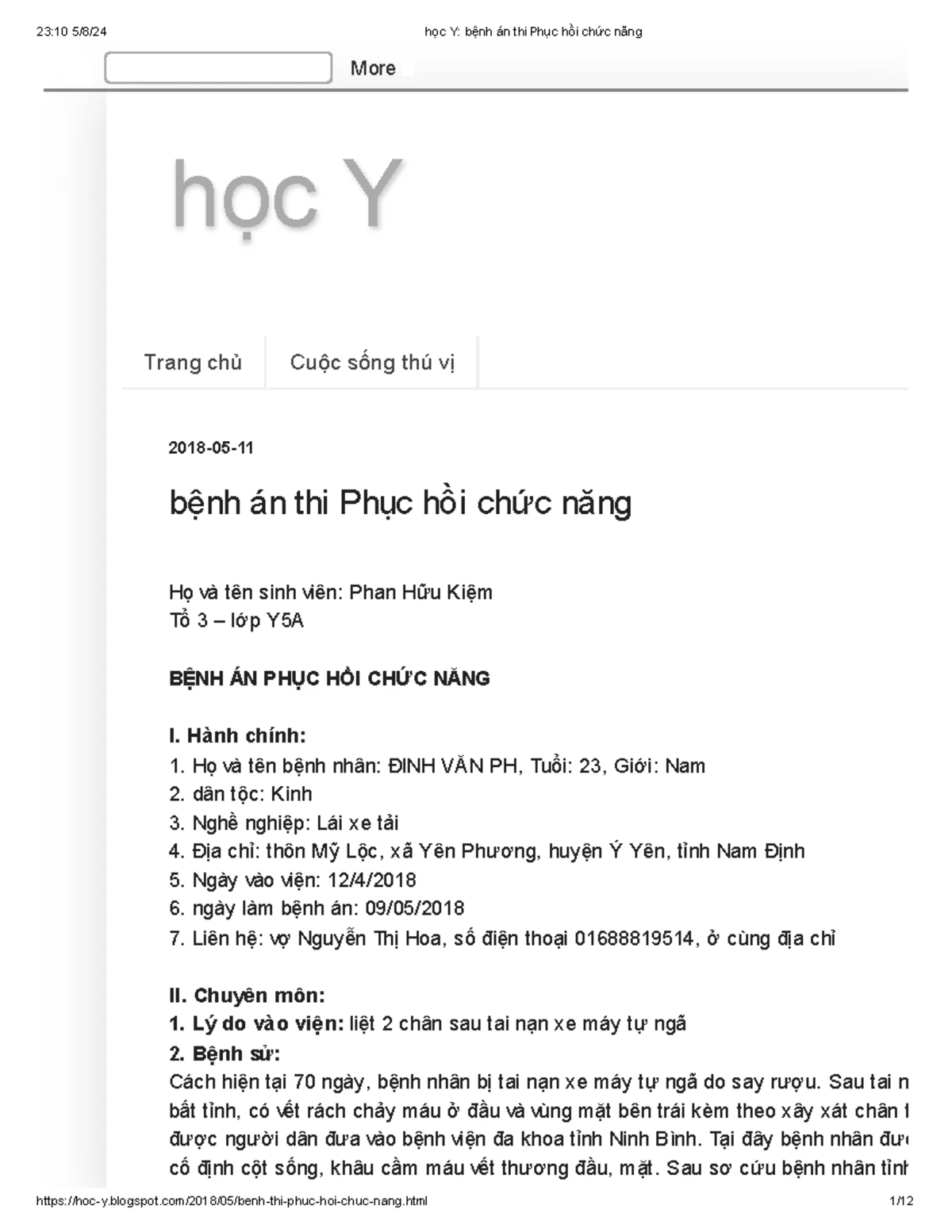 Sách Thuật Ngữ Y Khoa Tiếng Anh Cơ Bản Cho Người Mới Bắt Đầu - Studocu