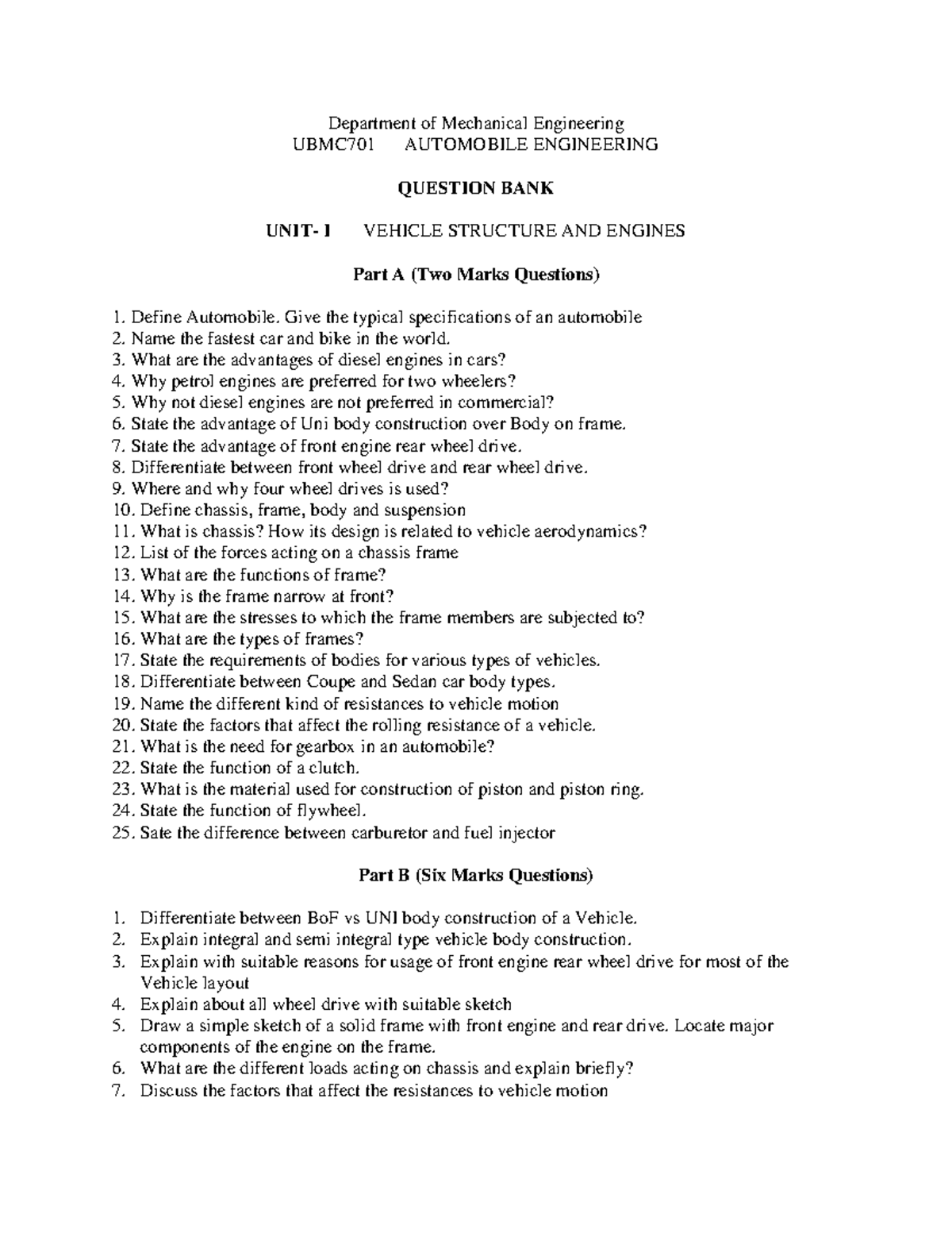 Automobile-engineering(UBMC701) - Department of Mechanical Engineering ...