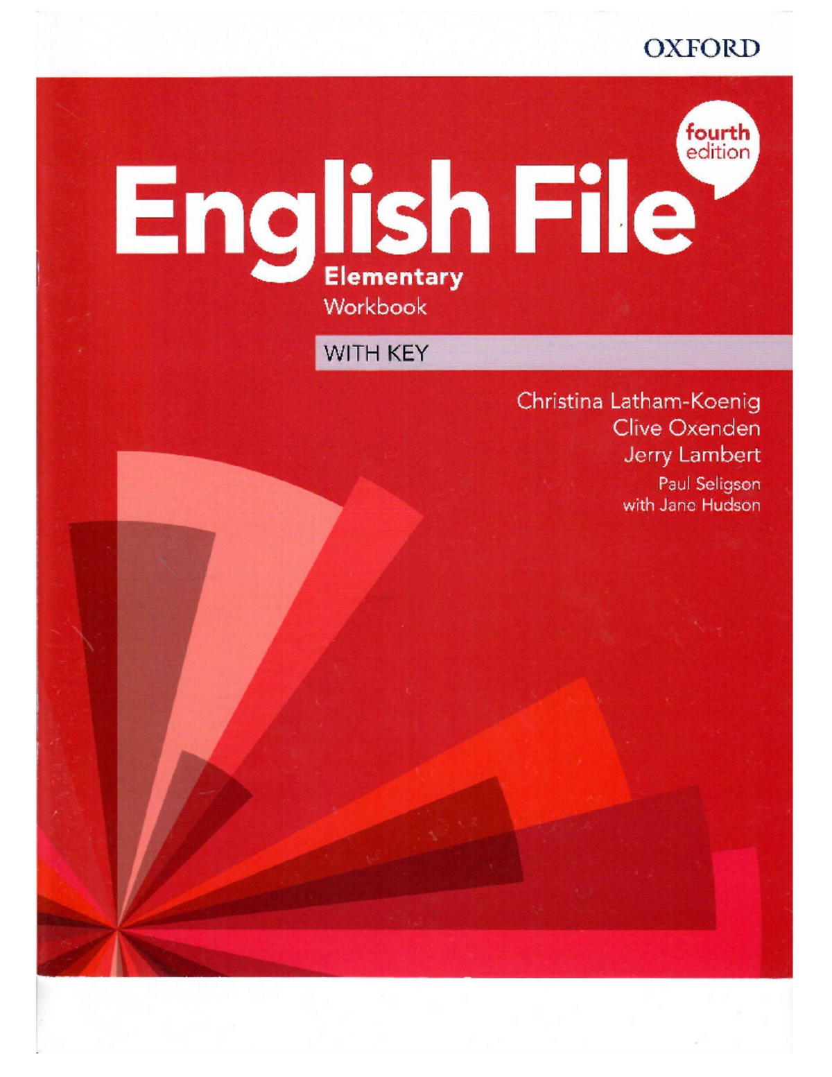 English File 4th Edition Elementary Workbook (WITH KEY) - Complete ...