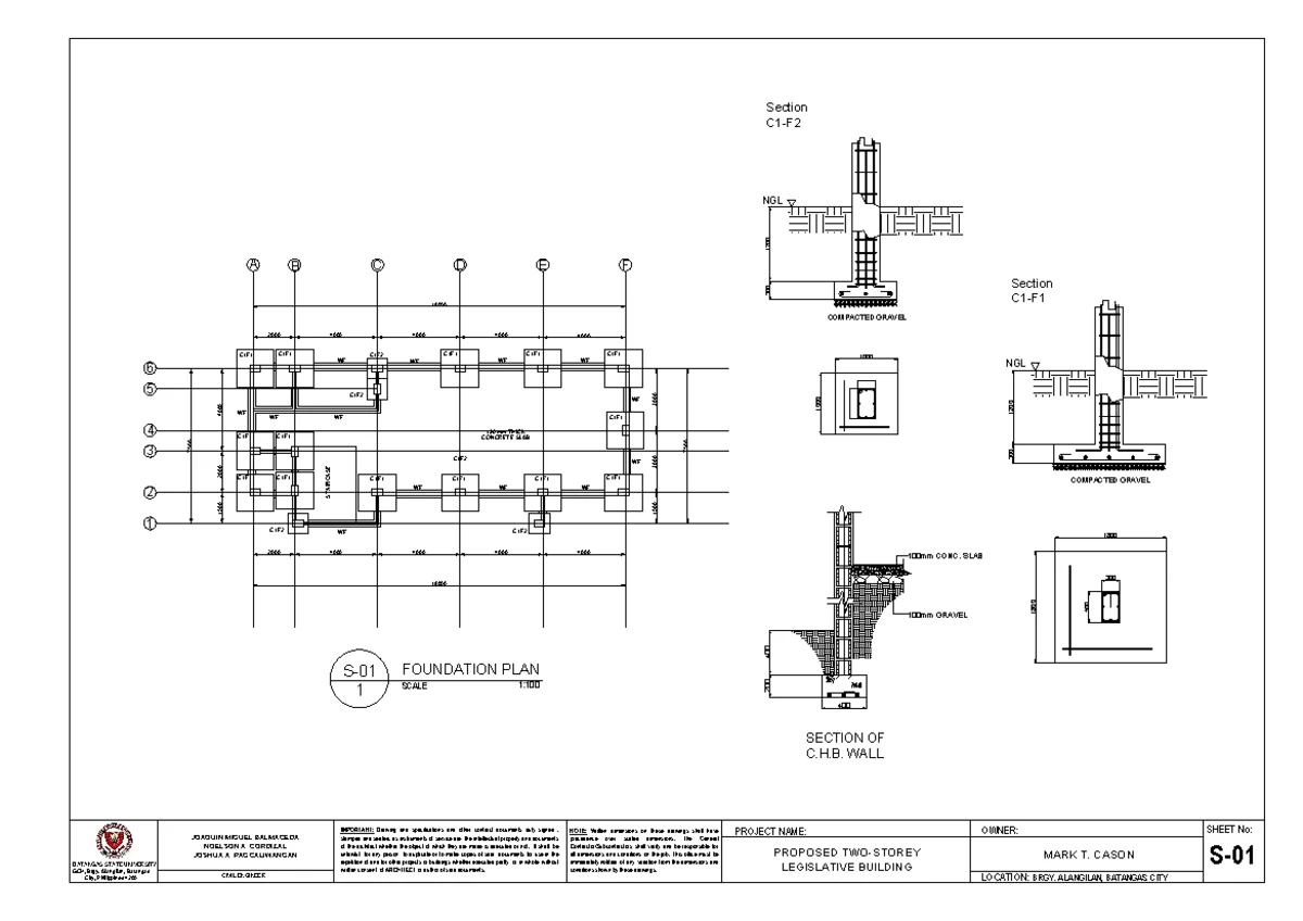 Structural Plan with General Notes and Foundation Details - Studocu