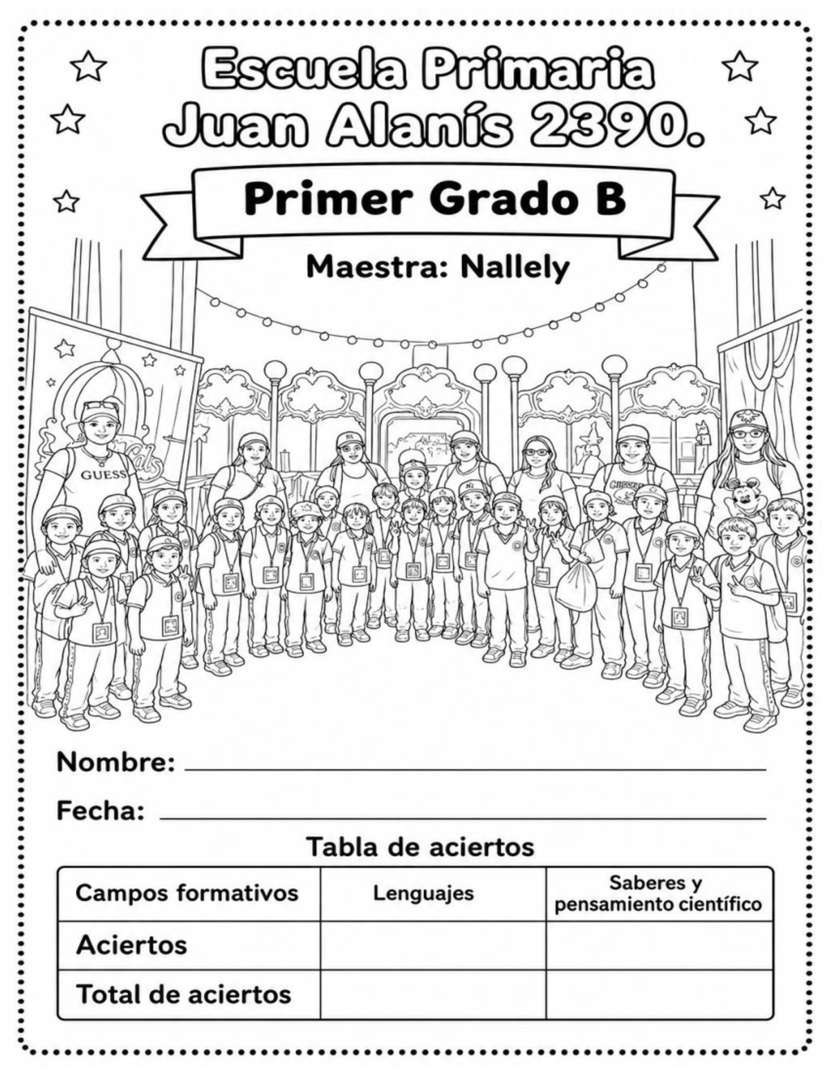 Examen 3er Trimestre - Primer Grado B - Escuela Primaria Juan Alanís ...