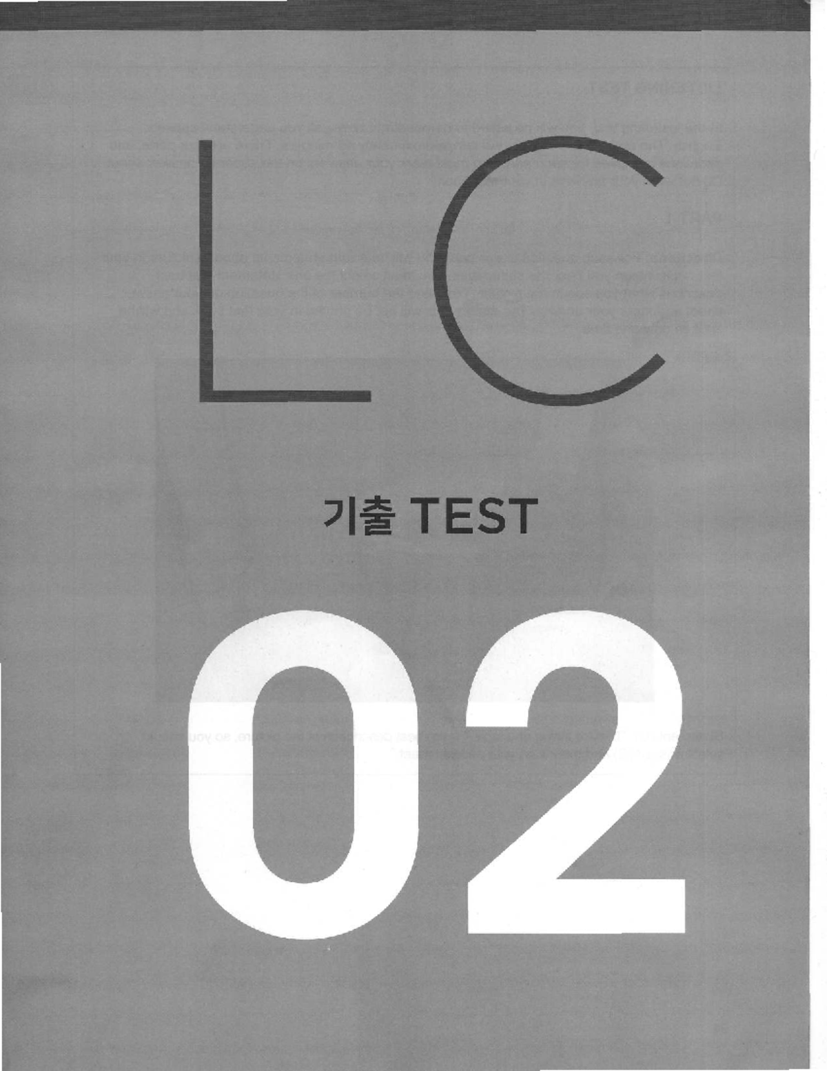 ETS 2022 - LC 2 Listening Test Overview and Instructions - Studocu