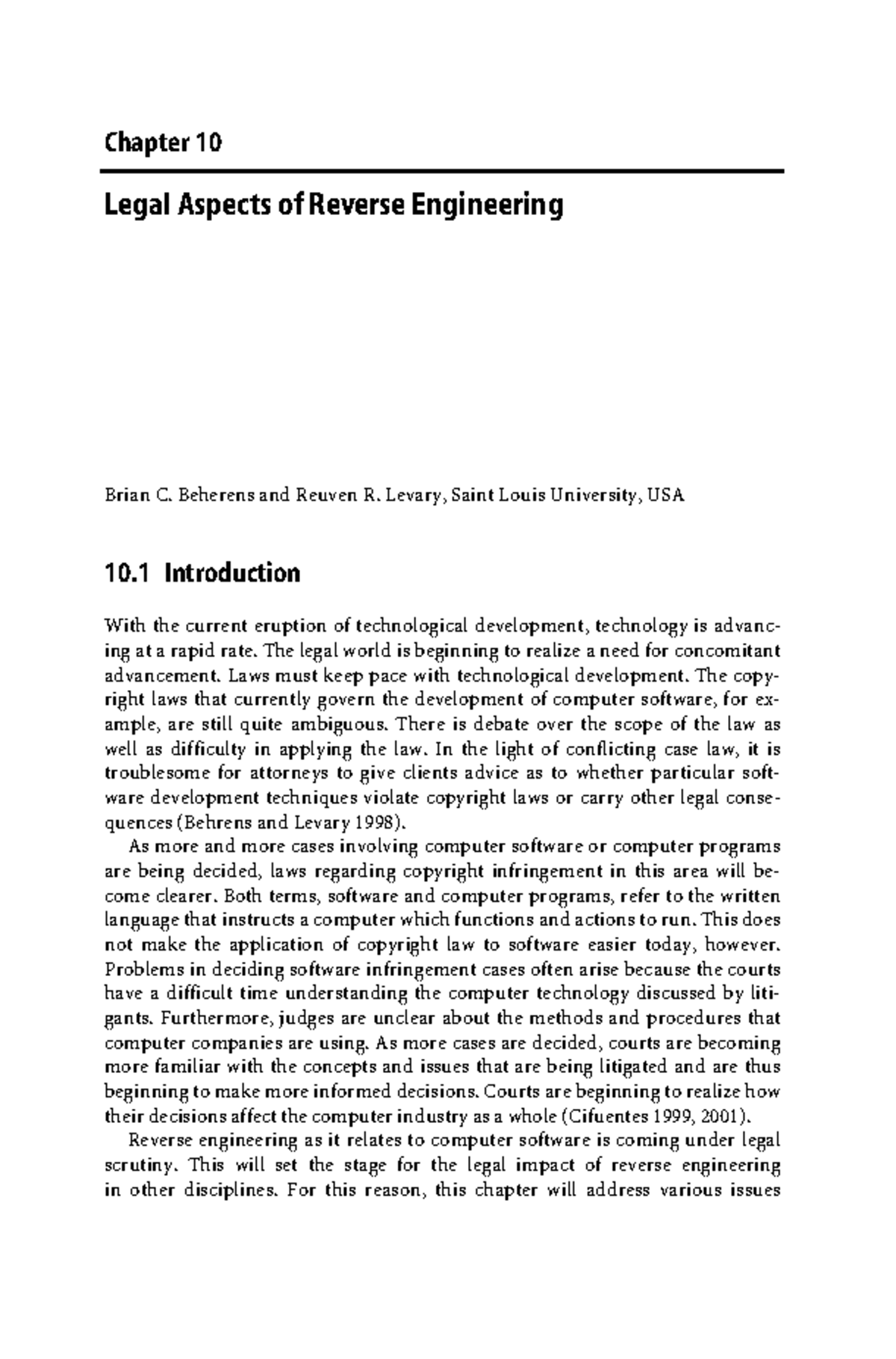 Legal Aspect- RE - Gghhh - Chapter 10 Legal Aspects of Reverse ...