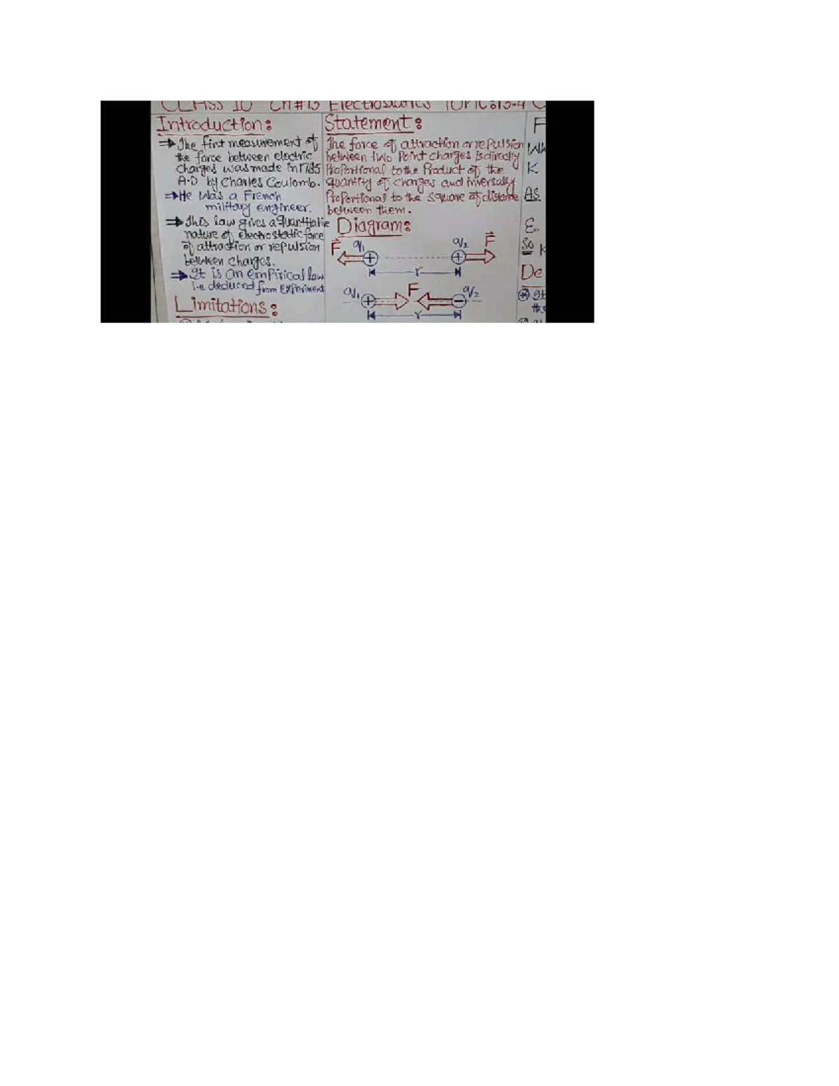 Electrostation 1014: Introduction to Electrostatic Forces and Current ...