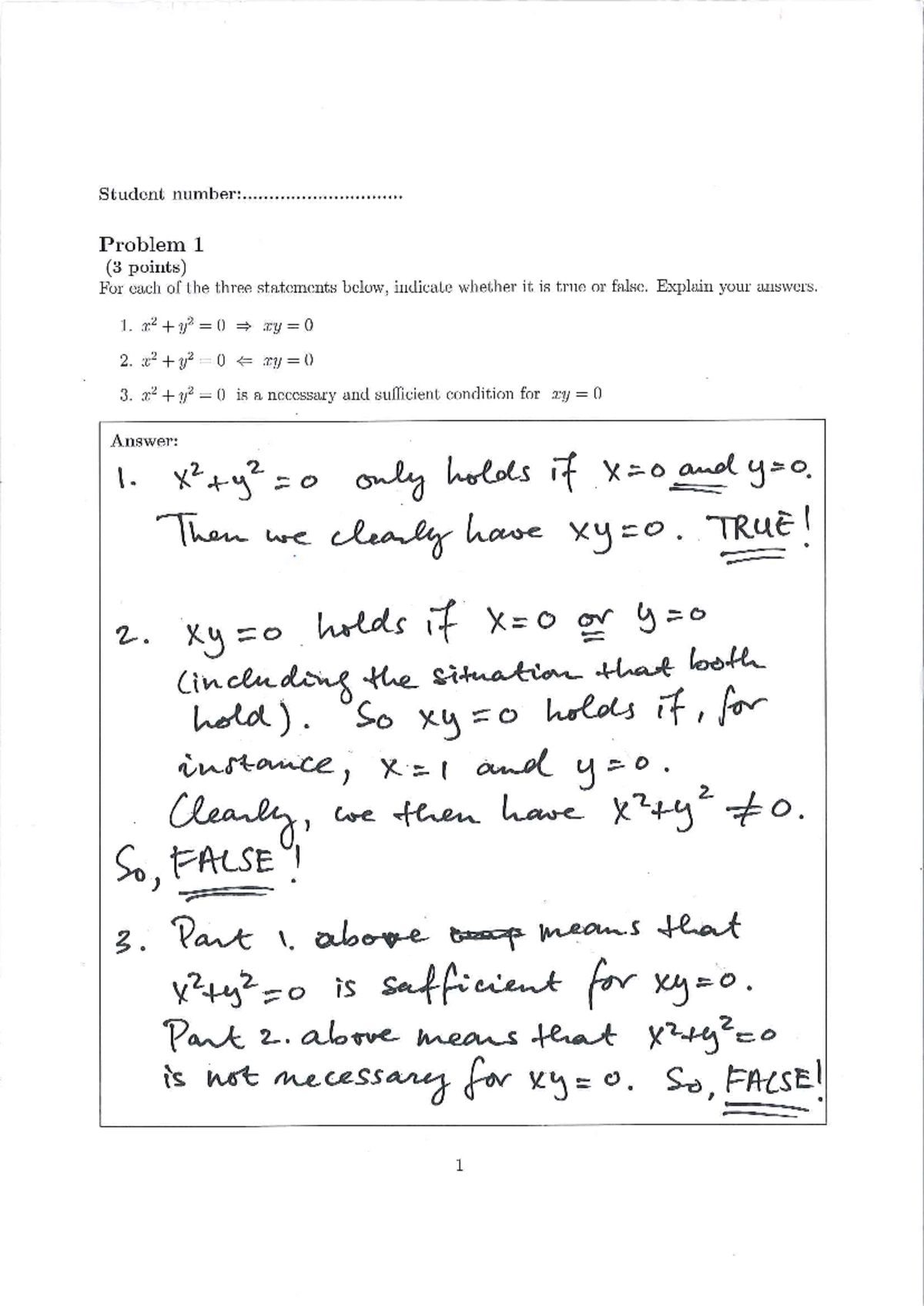 Maths Exam Notes for Comprehensive Review - Studeersnel