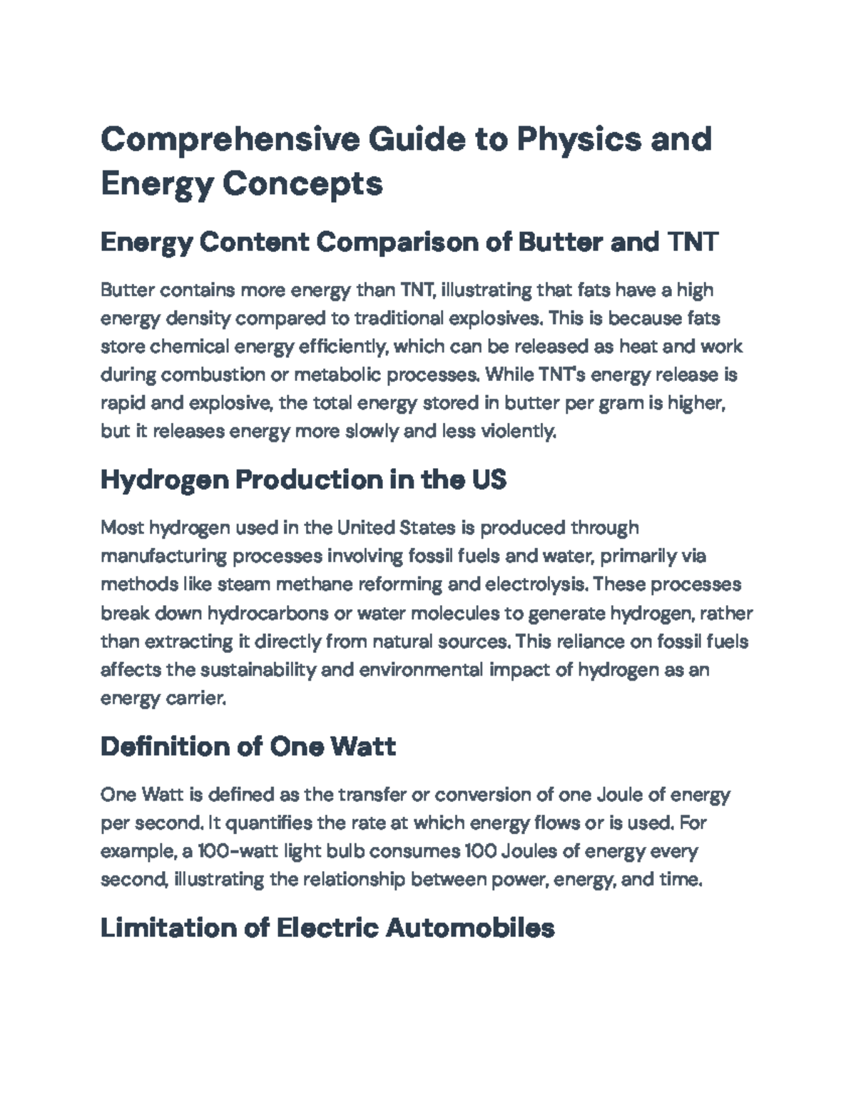 Physics 101: Comprehensive Guide to Energy Concepts and Comparisons ...