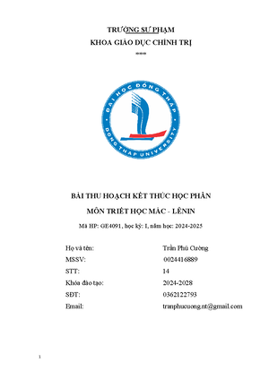 [Solved] Phn tch quan im ca trit hc hc Mc Lnin v v ngun gc bn cht con ...
