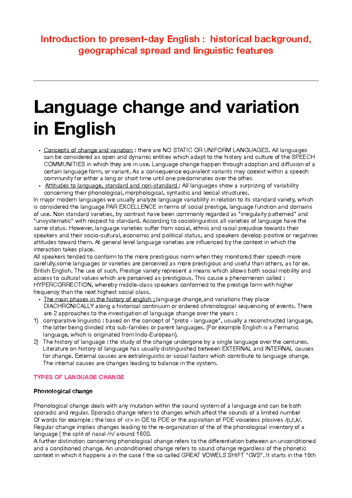 V. Pulcini (a cura di) A Handbook of Present-day English, nuova