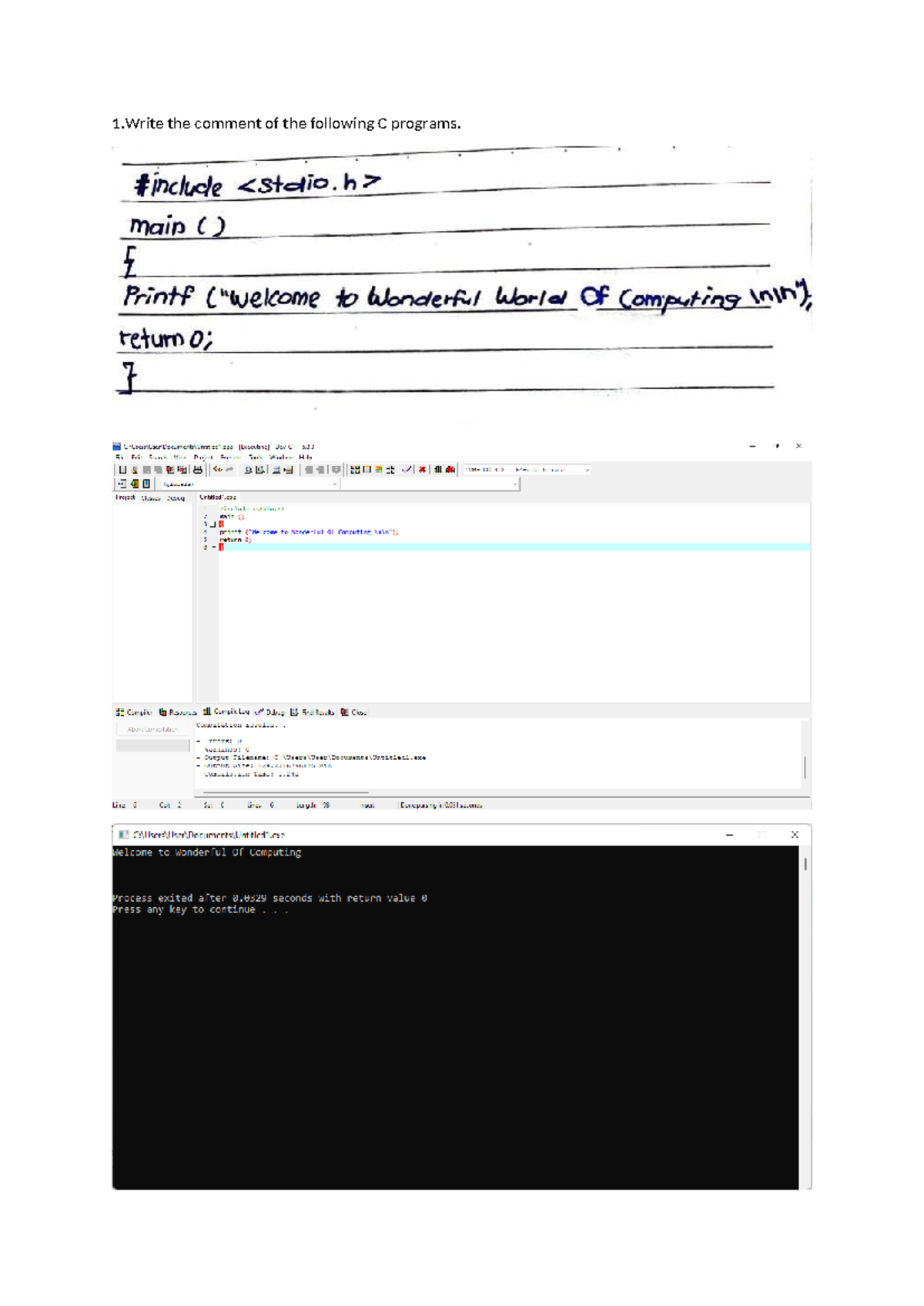 Programming 1 - Diploma Kejuruteraan Elektrik dan Elektronik - 1 the ...